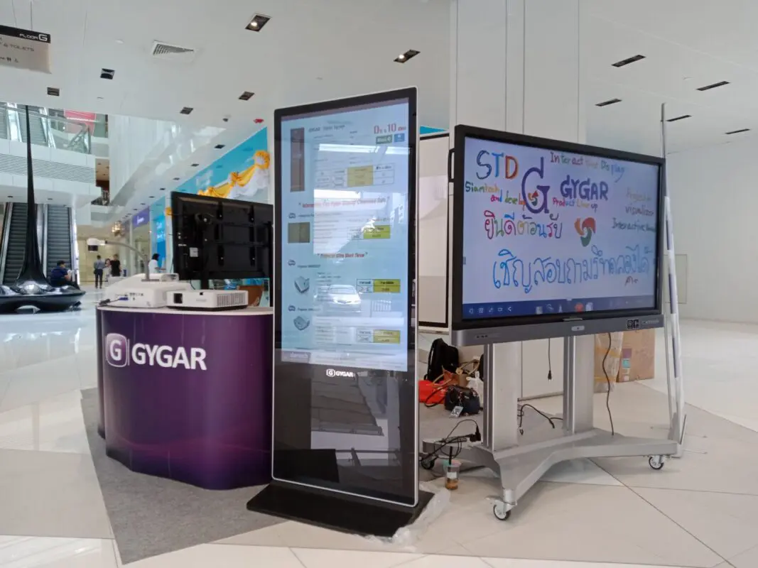 GYGAR เปิดบูธโชว์นวัตกรรมอัจฉริยะ ณ ตึก AIA Capital Center 3