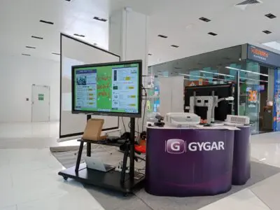 GYGAR opens a booth to showcase smart innovations at AIA Capital Center 3