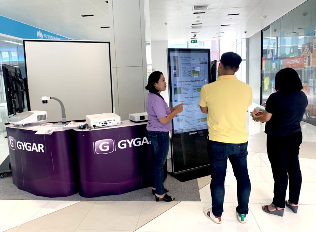 GYGAR เปิดบูธโชว์นวัตกรรมอัจฉริยะ ณ ตึก AIA Capital Center 4