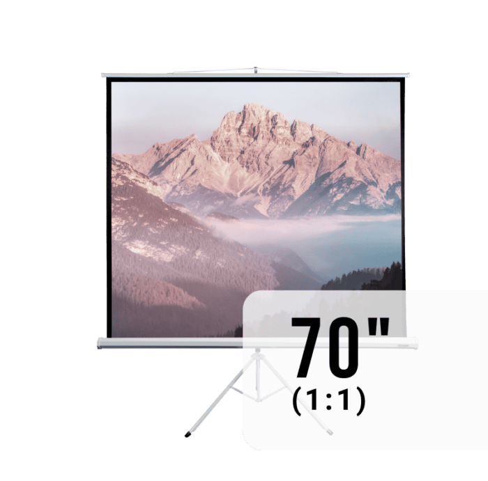 Tripod Screen 70" (1:1) 1