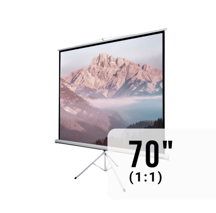 Tripod Screen 70" (1:1) 2