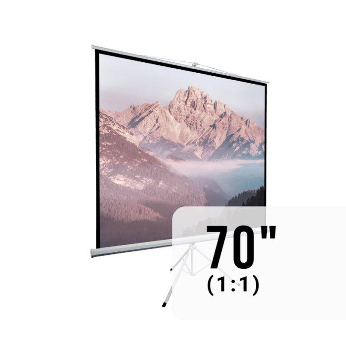 Tripod Screen 70" (1:1) 3