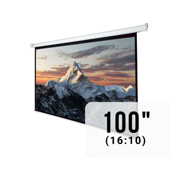 Manual Screen 100" (16:10) 2