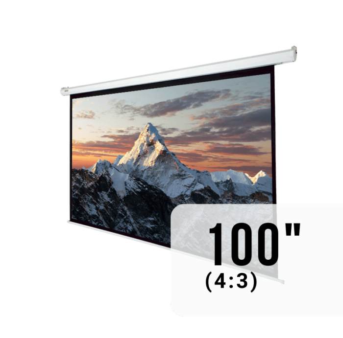 Manual Screen 100" (4:3) 2