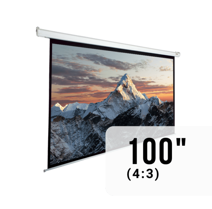 Manual Screen 100" (4:3) 3