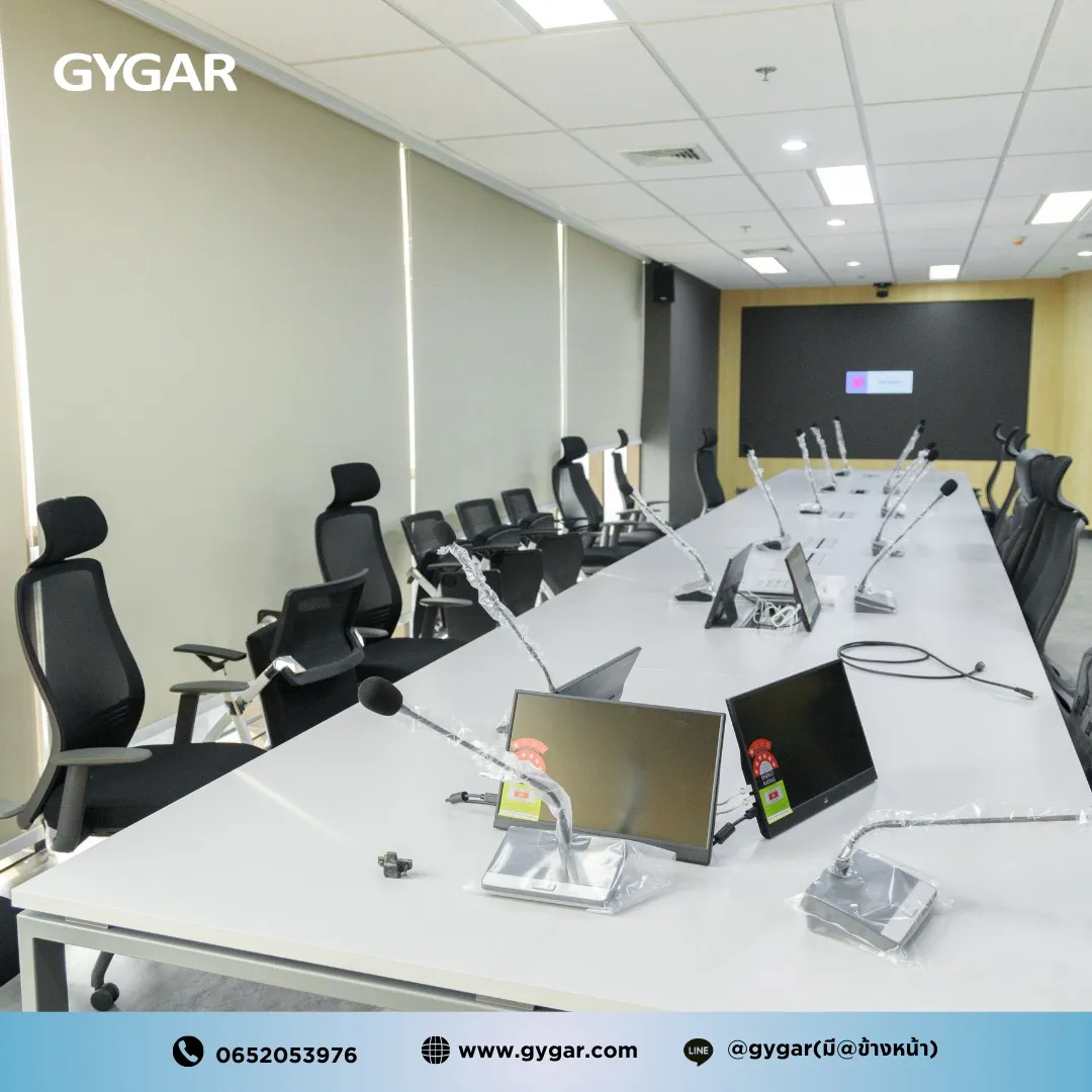 Thank you for your trust! Let GYGAR be a part of your meeting room solutions and corporate spaces. 1